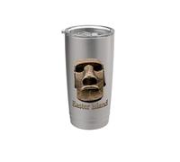 Moai Statue Easter Island Stainless Steel Insulated Tumbler
