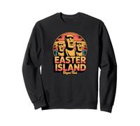 Moai Statue Easter Island Sweatshirt