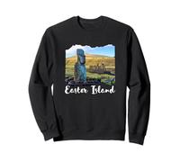 Moai Statue Easter Island Sweatshirt