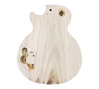 MOAIYU Electric Guitar Body Replacement Unfinished in Piece Maple Wood Guitar Body for Guitar Accessories