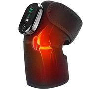 MOAJAZA Knee Massager with Heat and Vibration, Heating Pad for Knee Shoulder Elbow, Heated Knee Brace for Arthritis with Massage