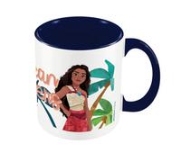 Moana 2 Ocean Sisters Inner Two Tone Mug Blue/white (One Size)