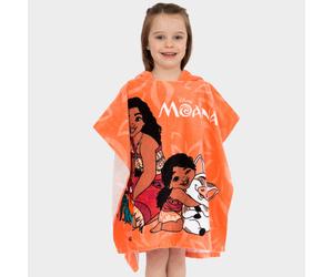 Moana 2 Towel Poncho | Girls Beach Towel | Hooded Towel For Girls