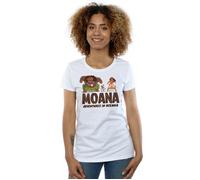 Moana Adventures in Oceania Cotton T-Shirt Disney White XL