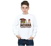 Moana Adventures in Oceania Sweatshirt Disney White 7-8 Years