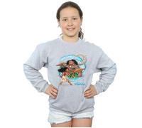 Moana And Maui Wave Sweatshirt Disney Grey 9 Years