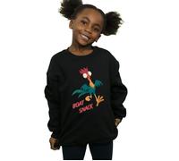 Moana Boat Snack Sweatshirt Disney Black 12-13 Years