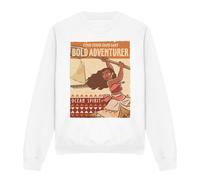 Moana Bold Adventurer Sweatshirt White | Size: XL Moana White XL