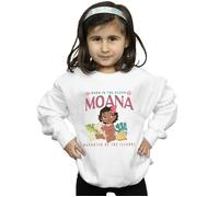 Moana Born In The Ocean Sweatshirt Disney White 5-6 Years