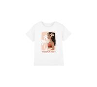 Moana Daughter Of The Sea T-Shirt in White | Size: 3-4 Years Moana White 3-4 Years