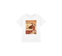 Moana Girl's Bold Adventurer T-Shirt White | Size: 7-8 Years Moana White 7-8 Years