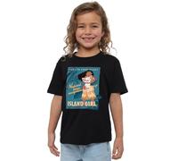 Moana Island Girl Girls T Shirt, Black, 12-13 Years