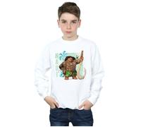 Moana Maui Sweatshirt Disney White 12-13 Years