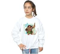 Moana Maui Sweatshirt Disney White 7-8 Years