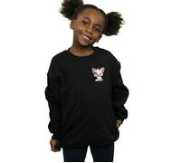 Moana Pua The Pig Breast Print Sweatshirt Disney Black 5-6 Years