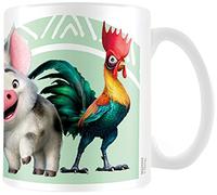 Moana Pyramid MG24244 Mug, Porcelain, Multi-Colour, 7.9 x 11.00 x 9.3 cm
