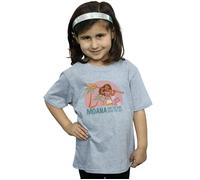 Moana Read The Sea Cotton T-Shirt Disney Grey 5-6 Years