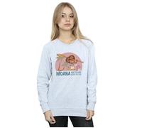 Moana Read The Sea Sweatshirt Disney Grey XXL