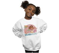 Moana Read The Sea Sweatshirt Disney White 5-6 Years