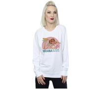Moana Read The Sea Sweatshirt Disney White XXL
