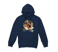 Moana Sitting Sunset Mens Hoodie Navy Moana Navy L