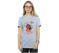 Moana Women's Have A Cool Yule Boyfriend T-Shirt in Grey | Size: Small Moana Grey S