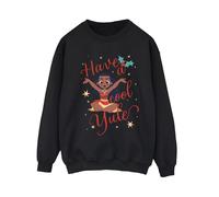Moana Women's Have A Cool Yule Sweatshirt in Black | Size: Medium Moana Black M