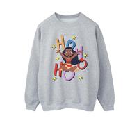 Moana Women's Ho Ho Ho Sweatshirt in Grey | Size: Large Moana Grey L