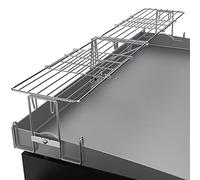 MOASKER Adjustable Griddle Warming Rack for Blackstone 17" 22" 28" 36" Griddles, Stainless Steel Extend Cooking Shelf BBQ Accessories for Blackstone 1554 1517 1883 1984 1666 1650 1825 Grills