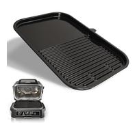 MOASKER Grill & Griddle Plate for Ninja Woodfire Pro XL OG800/900 Series, XSKGRIDLXL Griddle for Ninja Woodfire Pro Connect XL OG951 OG850 OG952 Grill & Griddle Accessories, Thickened Cast Iron