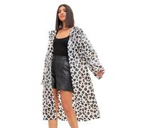 MOAZIFI Rain Poncho Festival, Women's Rain Cape Leo, Women's Raincoat Waterproof with Premium 3-Layer Protection, Breathable and Lightweight for Open-Airs, Universal Size Trendy Leopard Pattern