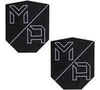 Mob Armor MobNetic Plate - Magnetic Phone Mounting Plate - 0.02inch Thick Metal - iPhone & Android Smartphone Compatible - 3M VHB Adhesive Cars Trucks Motorcycles & Extreme Sport Plate Magnet (2 Pack)