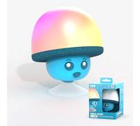 MOB - MOBILITY ON BOARD Mega Mush - Blue Bluetooth Speaker Waterproof, Powerful Sound, Multi-Function, Suction Cup Anywhere