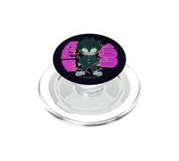 Mob Psycho 100 Fired Up Shigeo with Bright Logo Anime PopSockets PopGrip for MagSafe