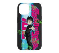 Mob Psycho 100 Pose with Neon Emotion Gauge Anime Case for iPhone 14
