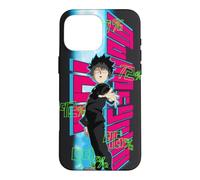 Mob Psycho 100 Pose with Neon Emotion Gauge Anime Case for iPhone 16 Pro Max