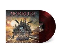 MOB RULES - RISE OF THE RULER SAVAGE RED MARBLED VINYL - Vinyl Record - K3z