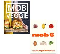 MOB Veggie By Ben Lebus & Mob 6 Tasty 6-Ingredient Meals 2 Books Collection Set