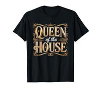 Mob Wife Aesthetic Leopard Crown Queen Print Bold Graphic T-Shirt