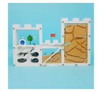 MOBAAK Ant Farm Ant House Ant Castle Ecosystem Observe The Life Of Ants Learn Science Ant Farm Improve Concentration Ant Nest Farm Ant Farm For Adults(Yellow)