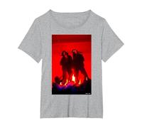 Mobb Deep Juvenile Hell Photoshoot by George DuBose T-Shirt, Women's Plus, Heather Grey, 5X