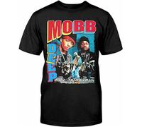 Mobb-Deep-T Shirt The in Famous-Hip-Hop-Rap Men T Shirt Cool Short-Sleeve Black M