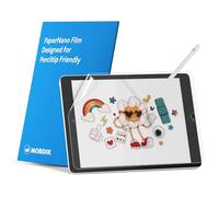 MOBDIK 2 Pack Paper Screen Protector for for iPad 6th/5th Generation (9.7 inch, 2018/2017) & iPad Pro 9.7, Draw like on paper, Anti-glare, Compatible with Apple Pencil, with Easy Installation Kit