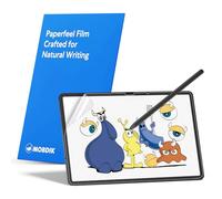 MOBDIK Pack of 2 Paper Screen Protectors for Samsung Galaxy Tab S9 / S9 FE / S8 / S7 (11 Inches), Drawing Like on Paper, Anti-Glare, with Easy Installation Kit