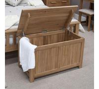 Mobel Oak Blanket Box