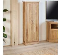 Mobel Oak DVD Cupboard - 2 Door