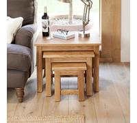 Mobel Oak Nest of Tables