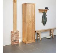 Mobel Oak Tall Shoe Cupboard