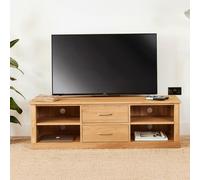 Mobel Oak Wall Mounted TV Cabinet