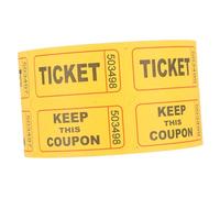 Mobestech 1 Roll Double Roll Raffle Tickets for Events for Lotteries Charity Auctions Classroom Rewards Trade Shows Tickets Per Roll Boost Social Interaction Prize Opportunities
